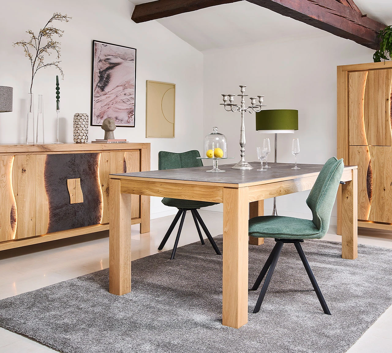 Urban - Table de repas avec allonges