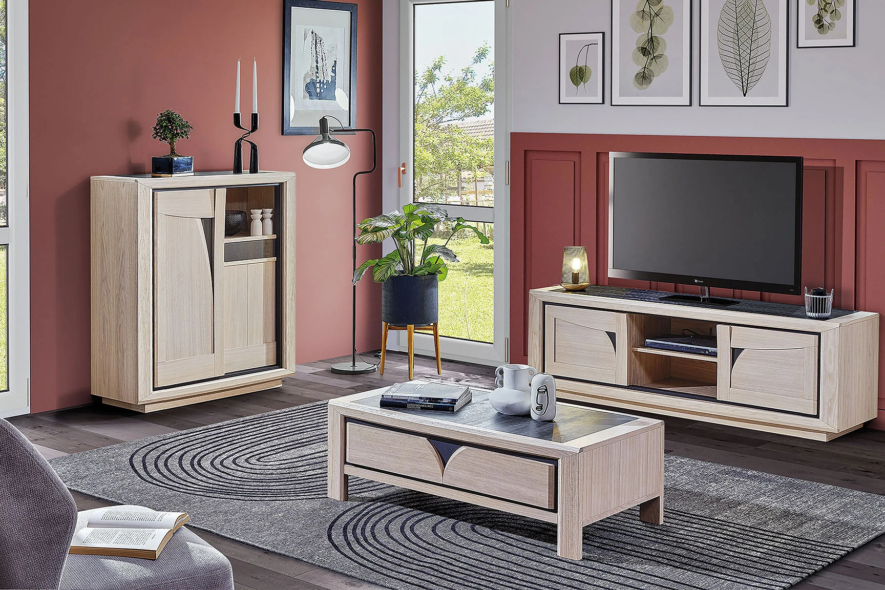 Arco - Meuble TV et table basse