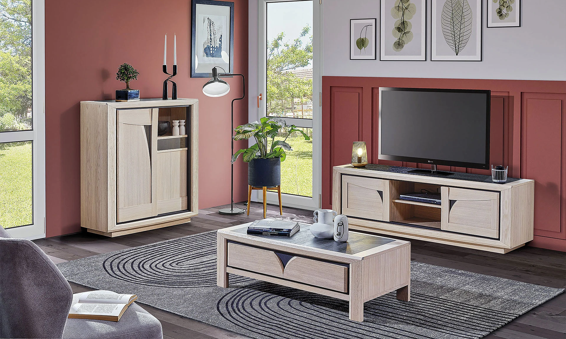 Arco - Meuble TV et table basse