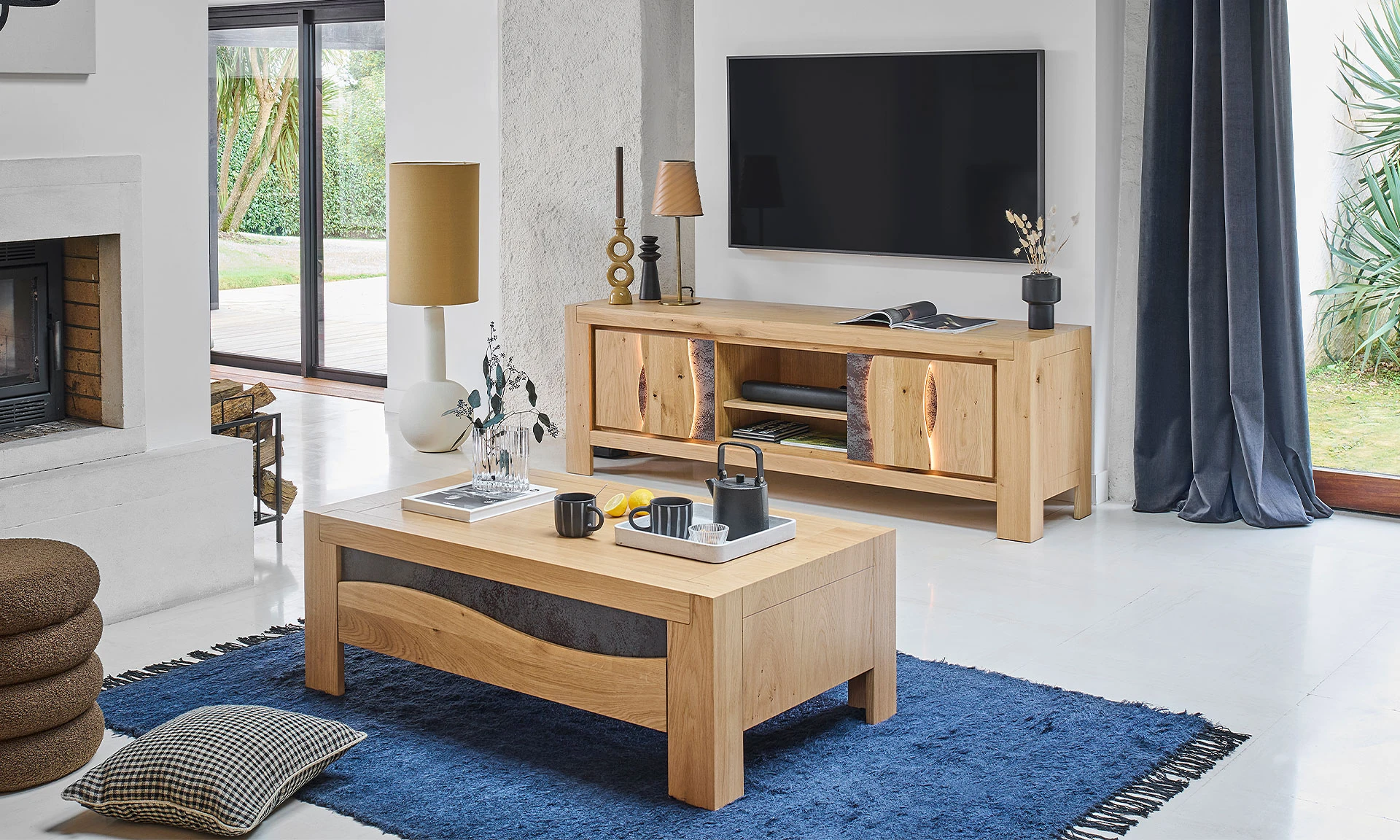 Urban - Table basse et meuble TV