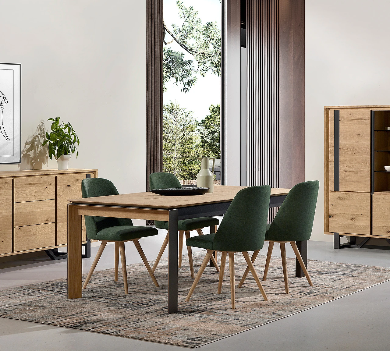 Wild - Enfilade 3 portes en bois