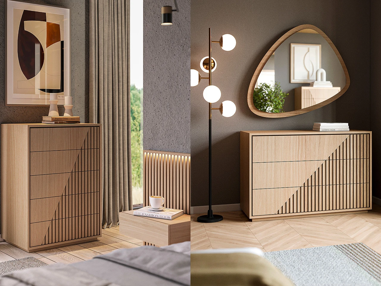 Biais - Chiffonnier & commode