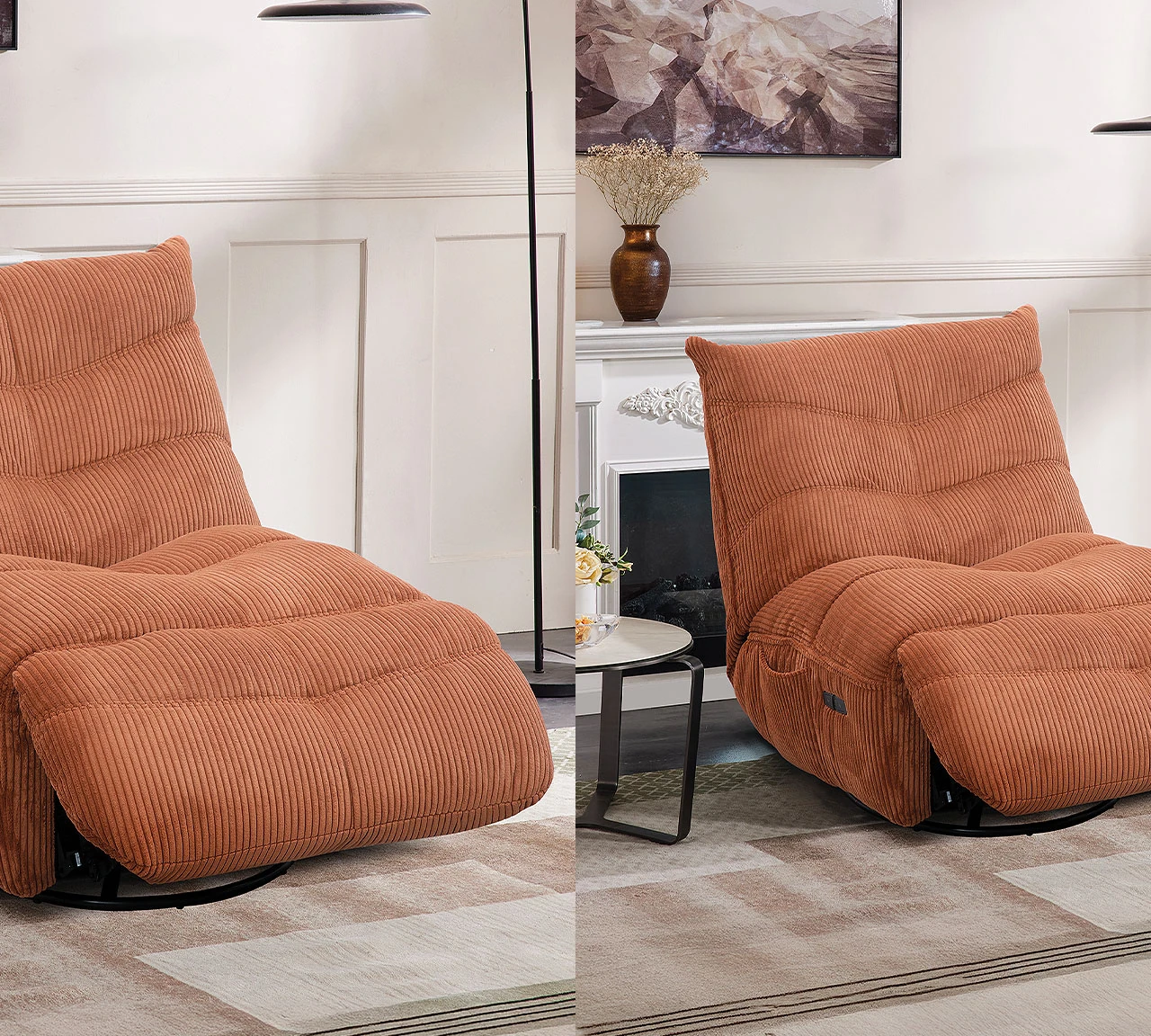 Bubble - Fauteuil électrique rocking-chair pivotant