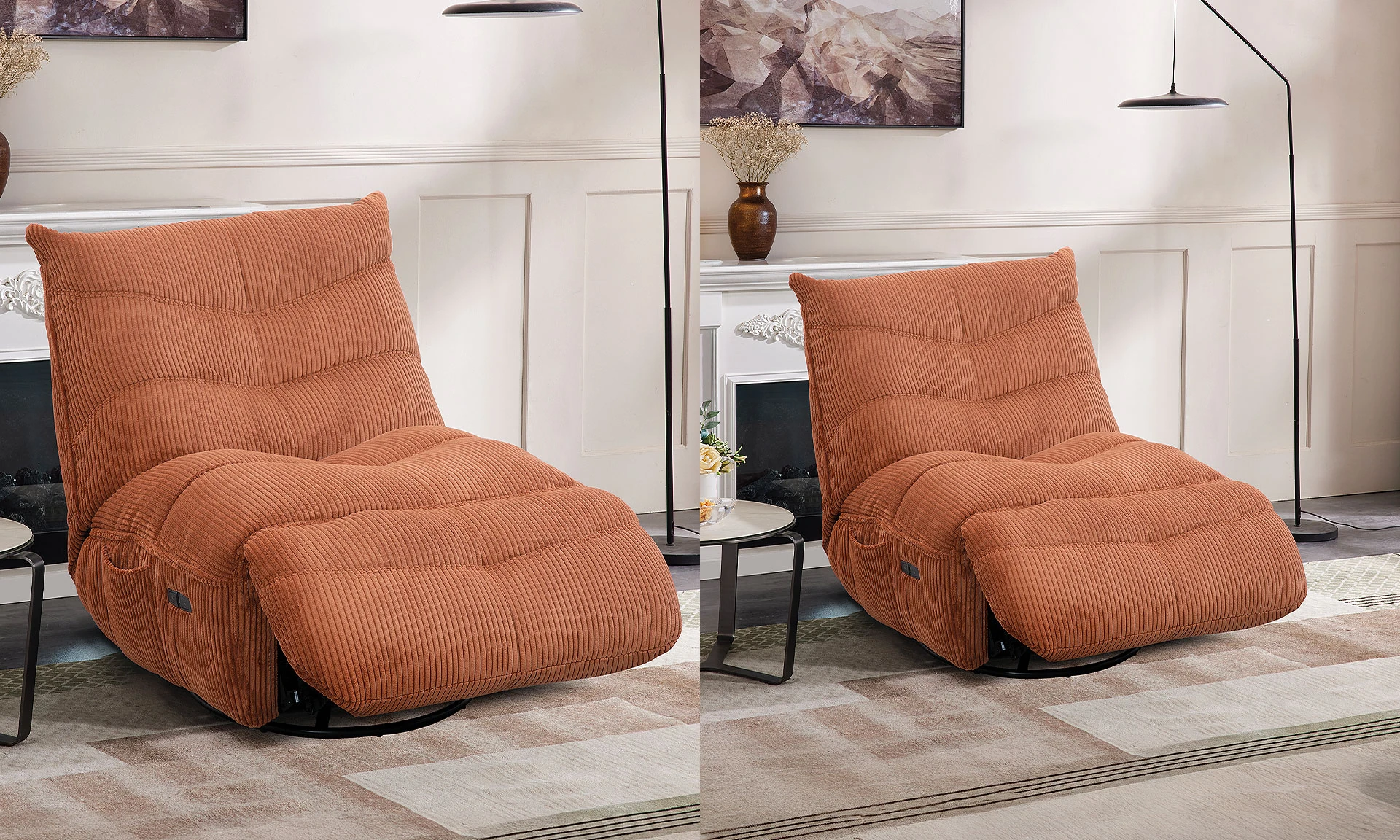 Bubble - Fauteuil électrique rocking-chair pivotant