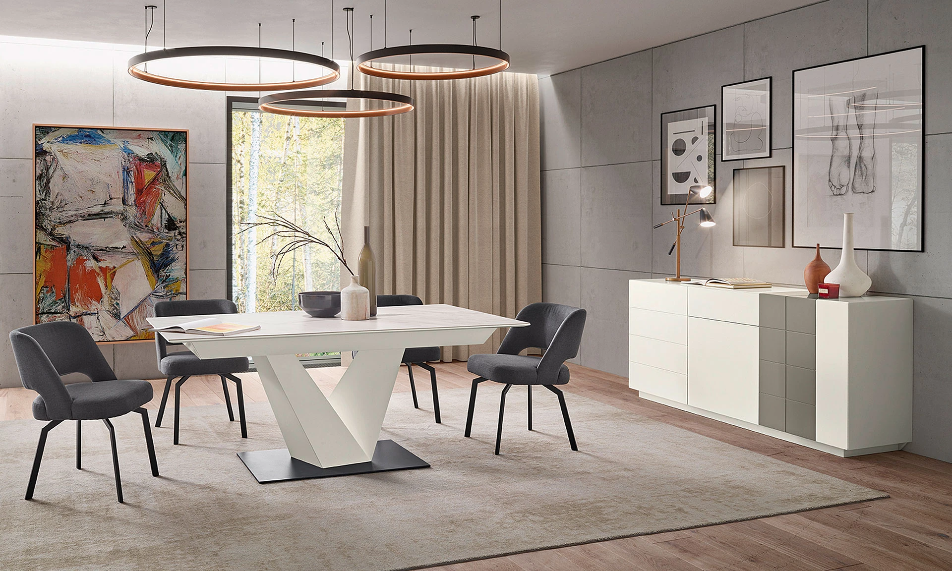 Cegid - Enfilade 4 portes