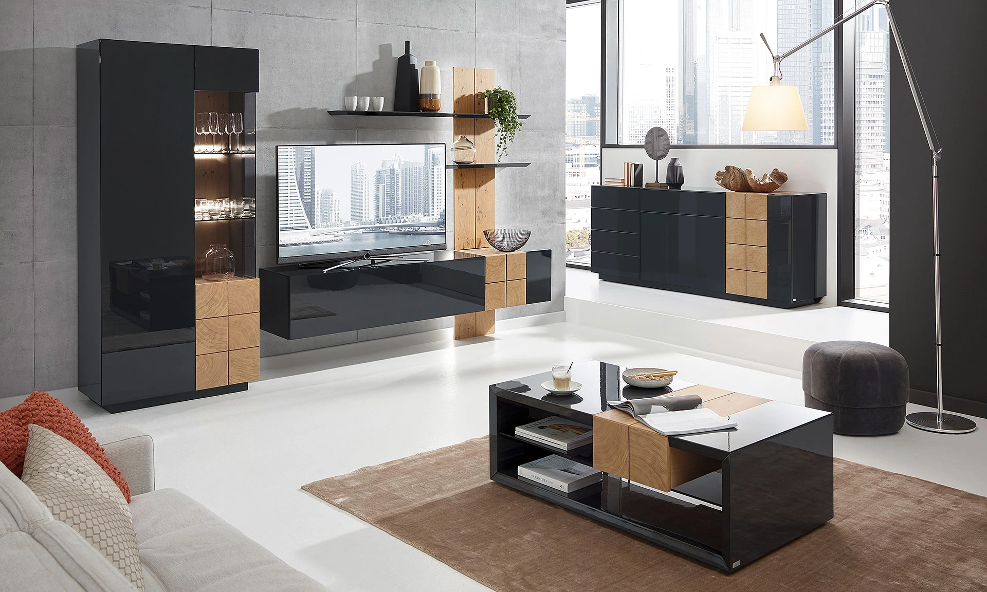 Cegid - Meuble TV composable et table basse
