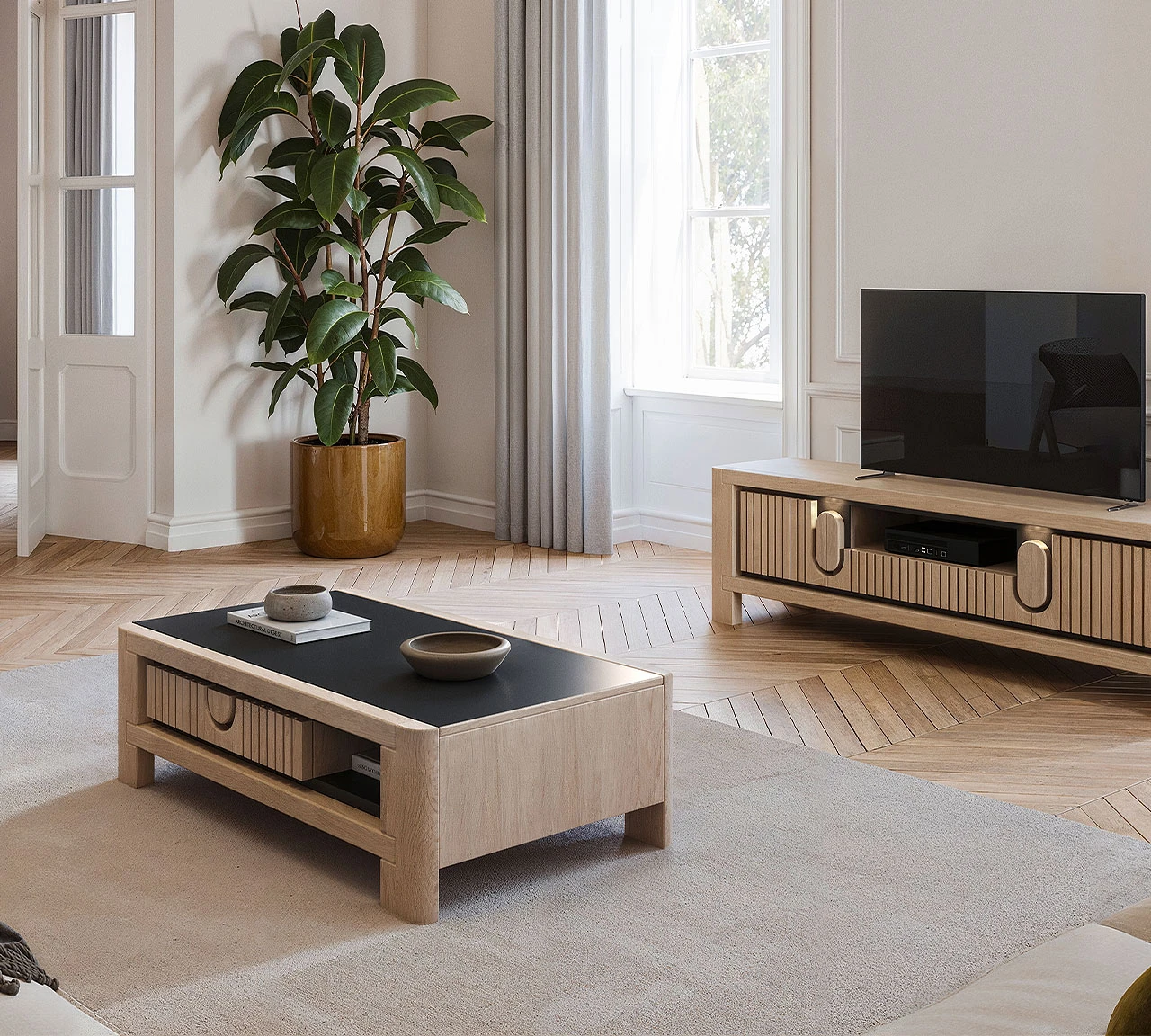 Dahlia - Meuble TV et table basse