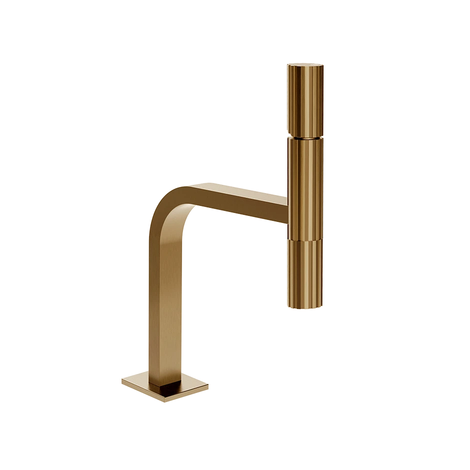 Mitigeur lavabo Incastri · Bronze chaud brossé PVD
