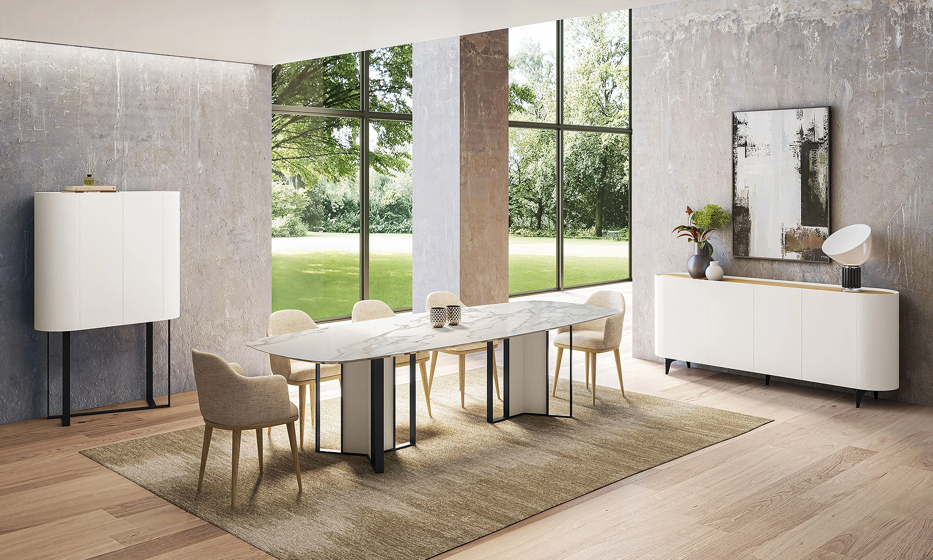Divin - Enfilade 4 portes