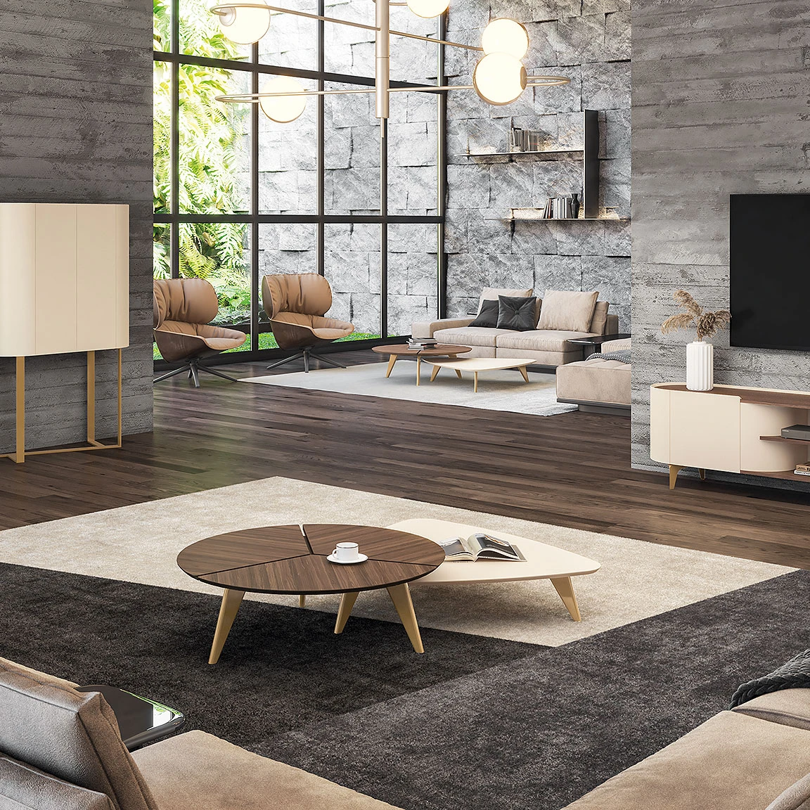 Divin - Table basse et meuble TV