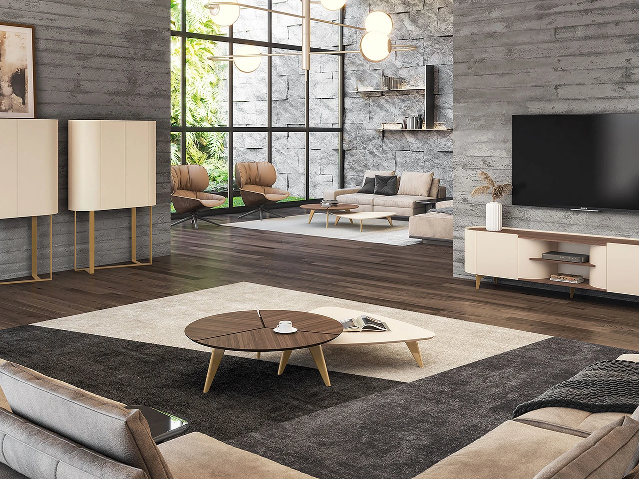 Divin - Table basse et meuble TV