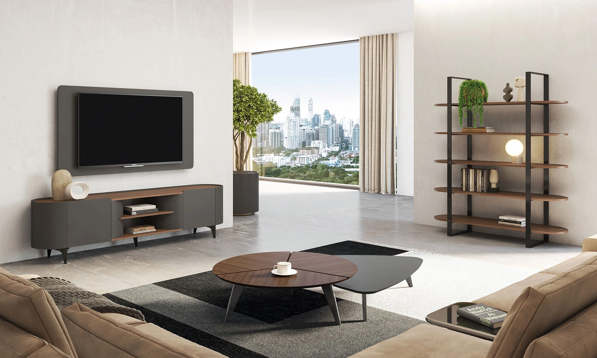 Divin - Table basse et meuble TV