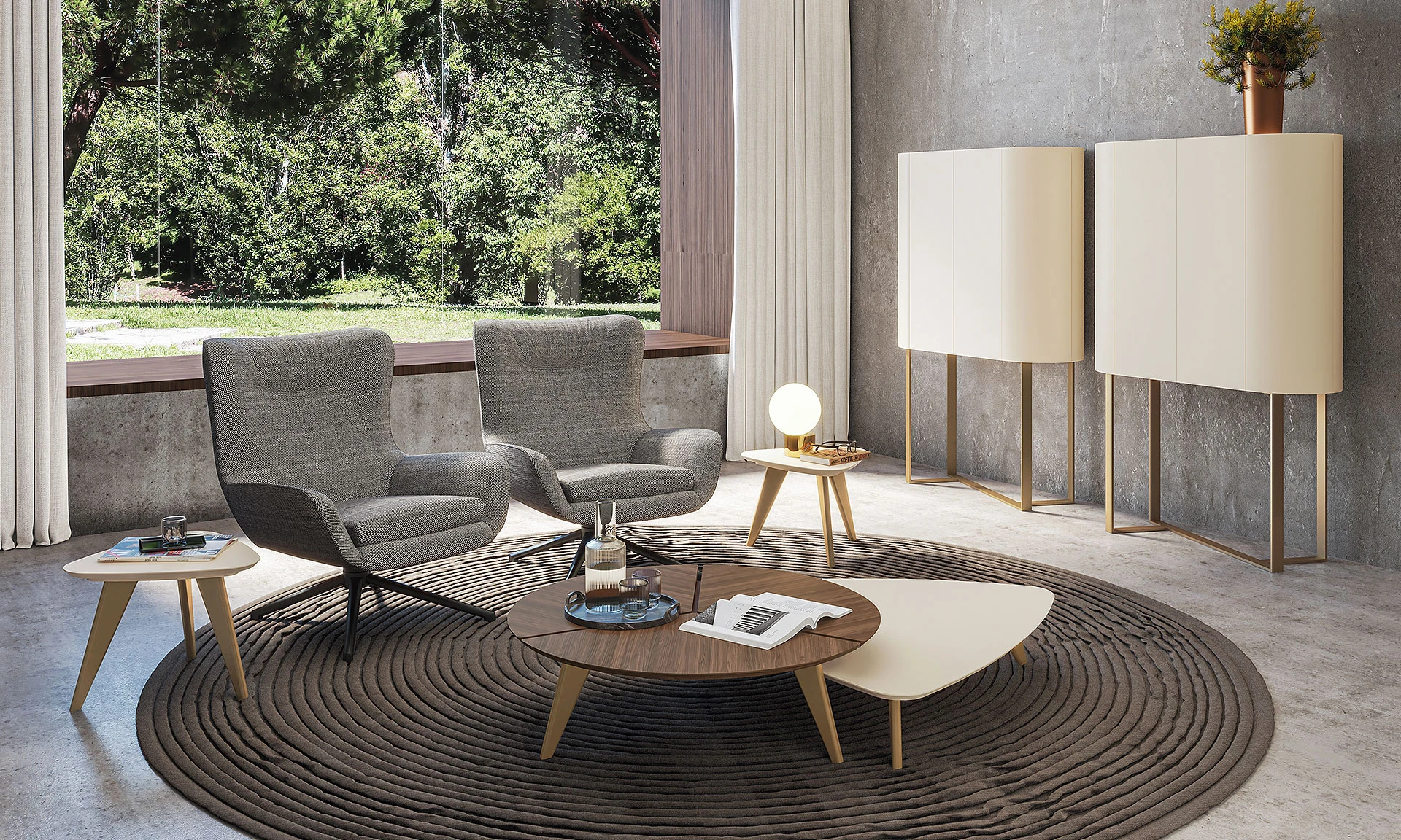 Divin - Table basse et meuble TV