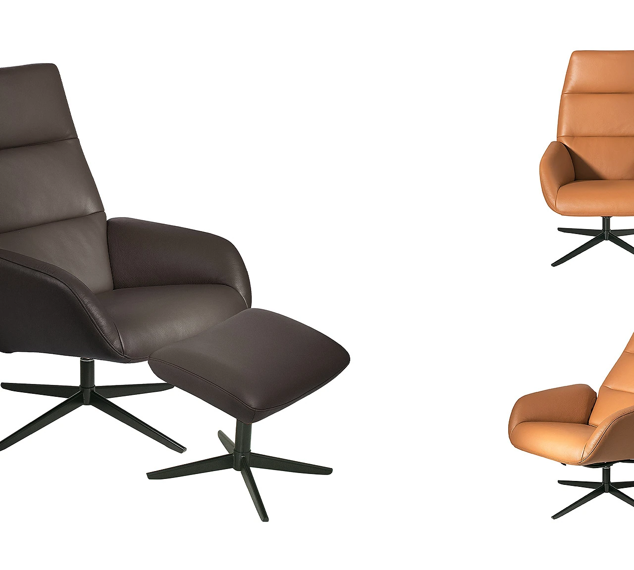 Donc - Fauteuil avec pouf
