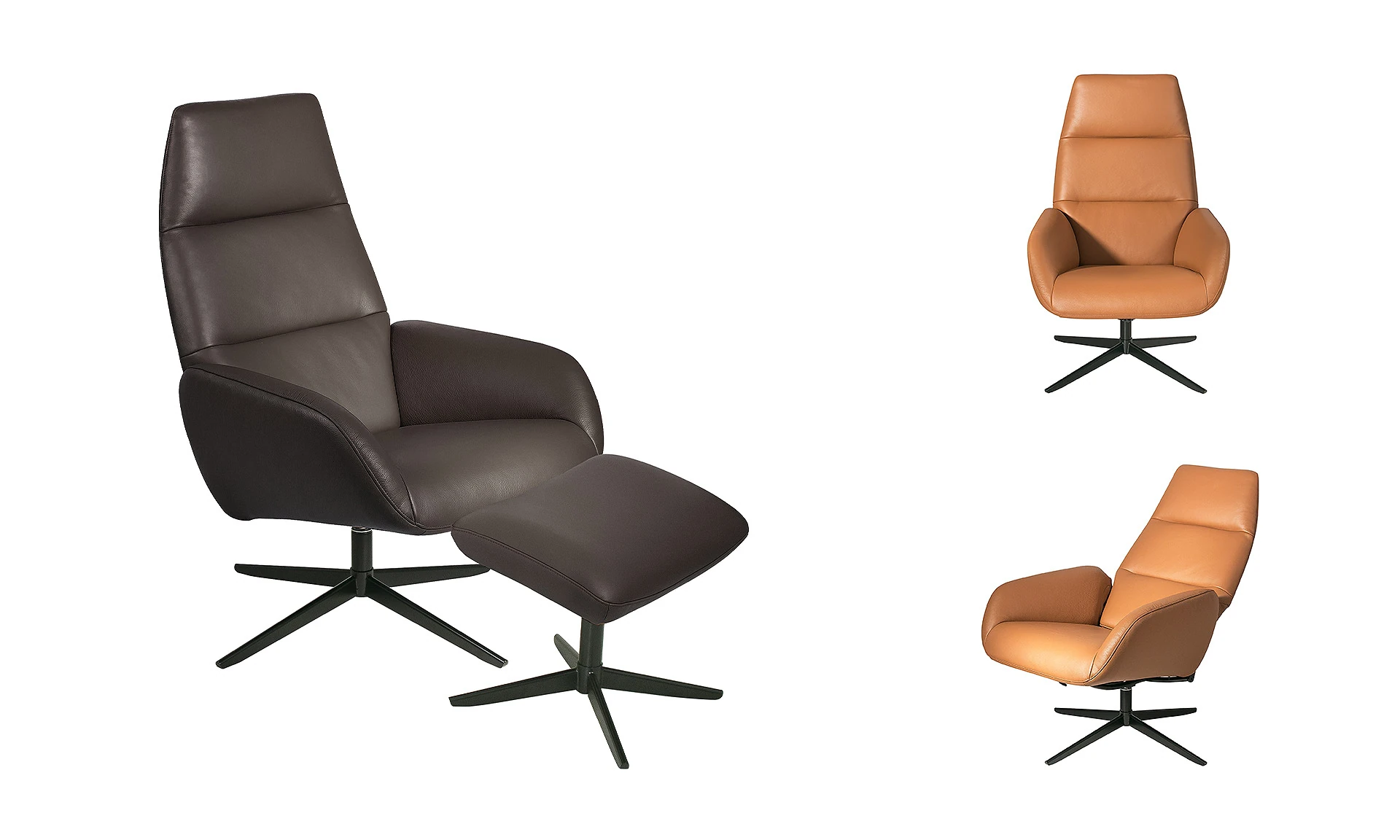 Donc - Fauteuil avec pouf