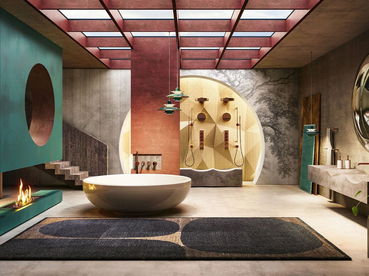 Colonne et set de douche Origini