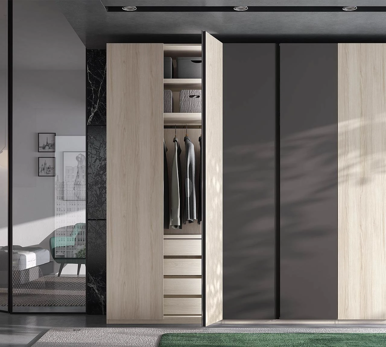 Elite - Armoire dressing composable