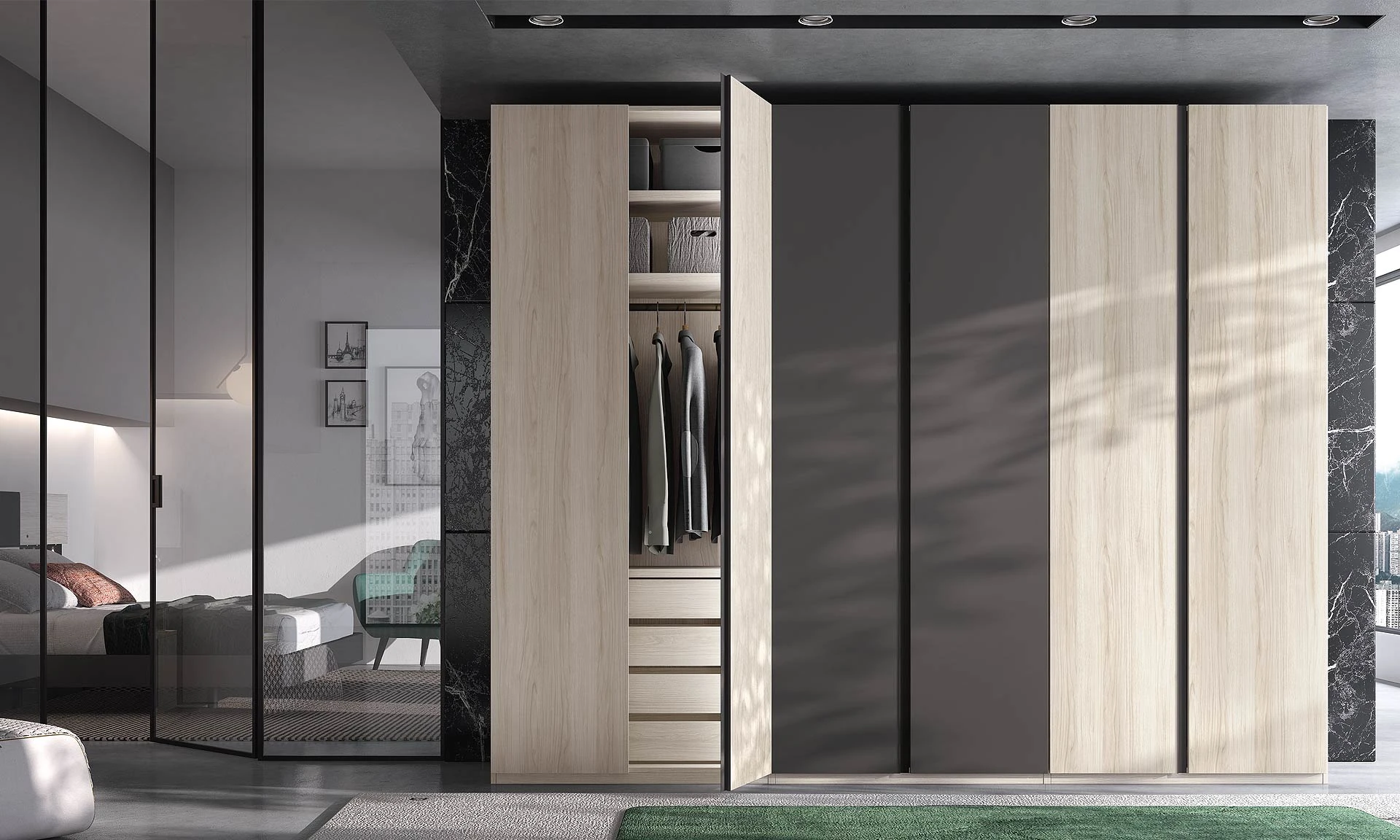 Elite - Armoire dressing composable