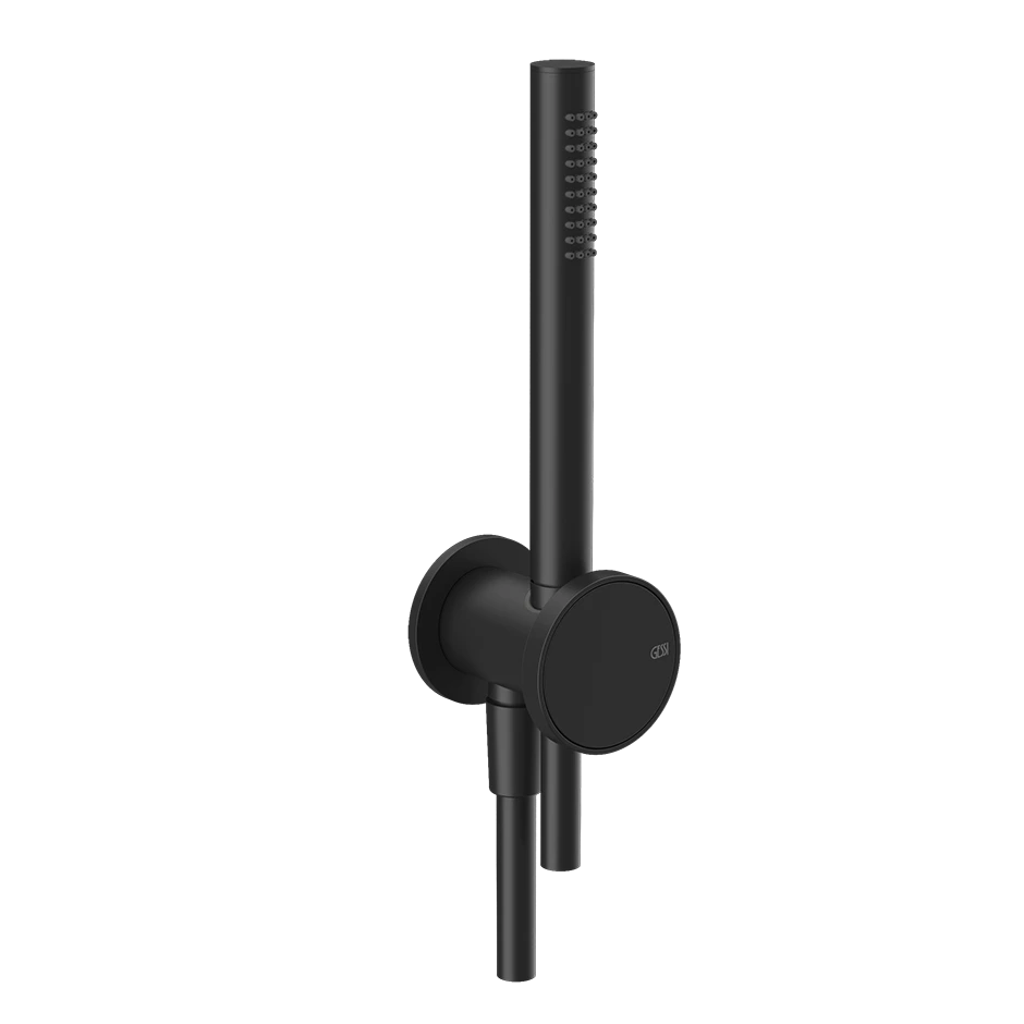 Colonne et set de douche Origini · Noir mat