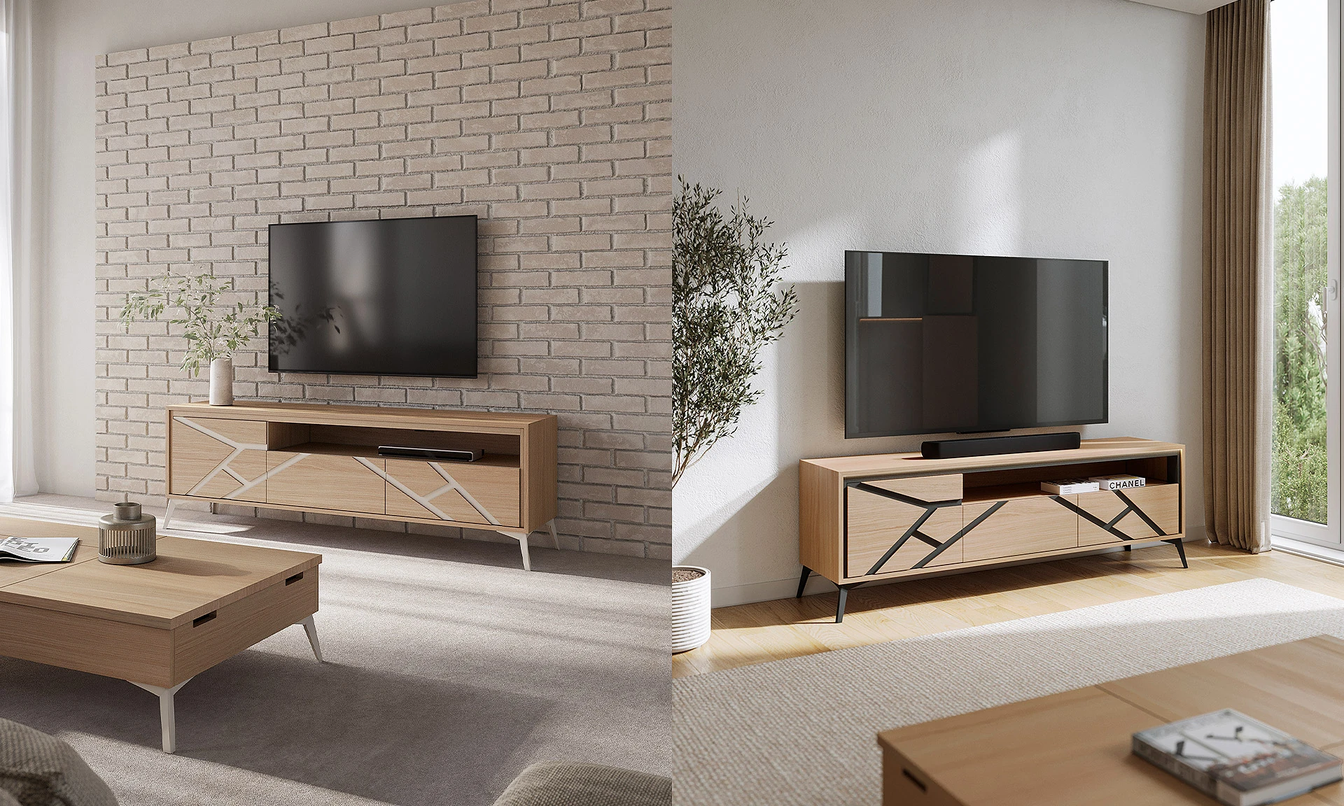 Emprise - Meuble TV et table basse
