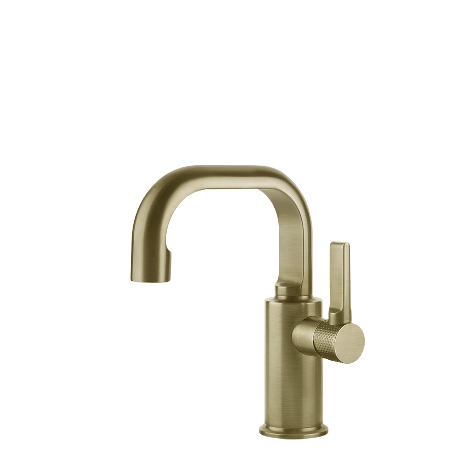 Mitigeur lavabo Inciso · Laiton brossé PVD