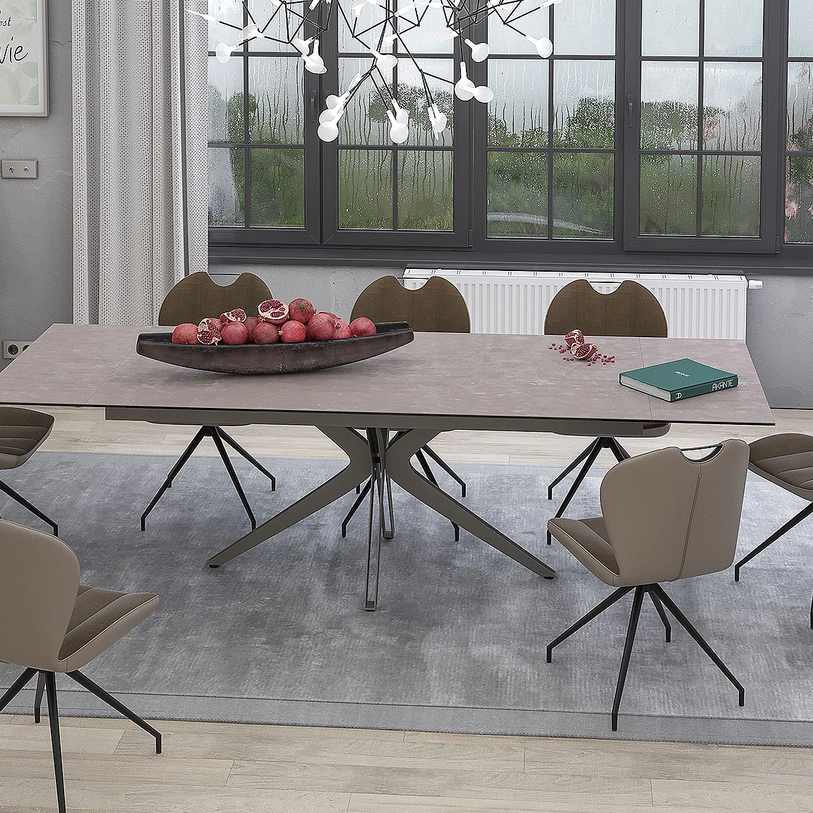 Fluide - Table de repas