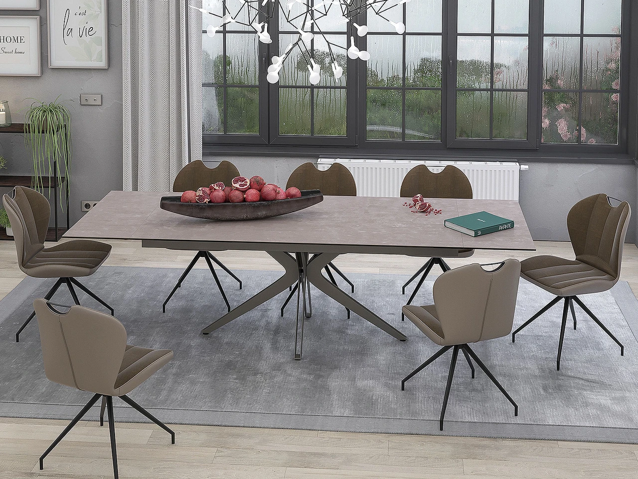 Fluide - Table de repas