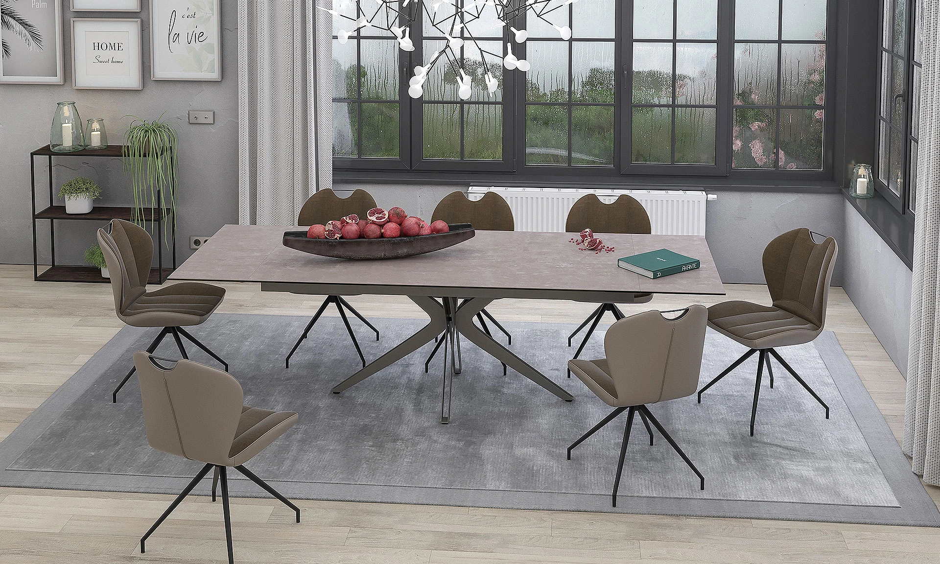 Fluide - Table de repas