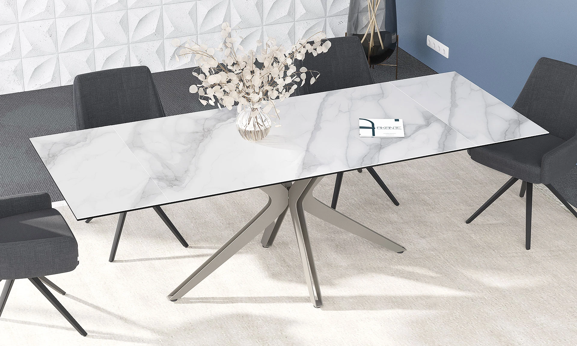Fluide - Table de repas