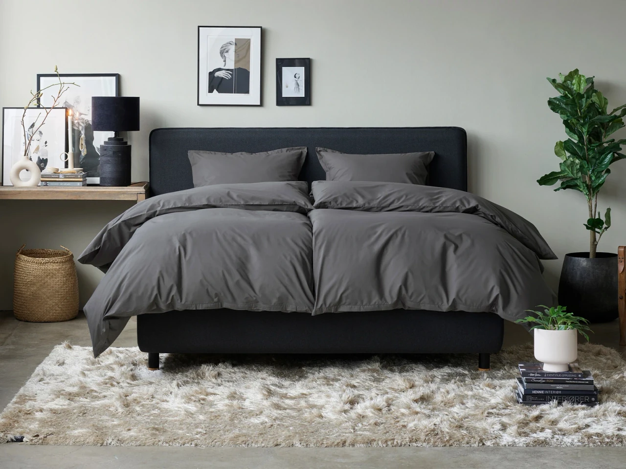 Housse de couette en coton égyptien Home by TEMPUR
