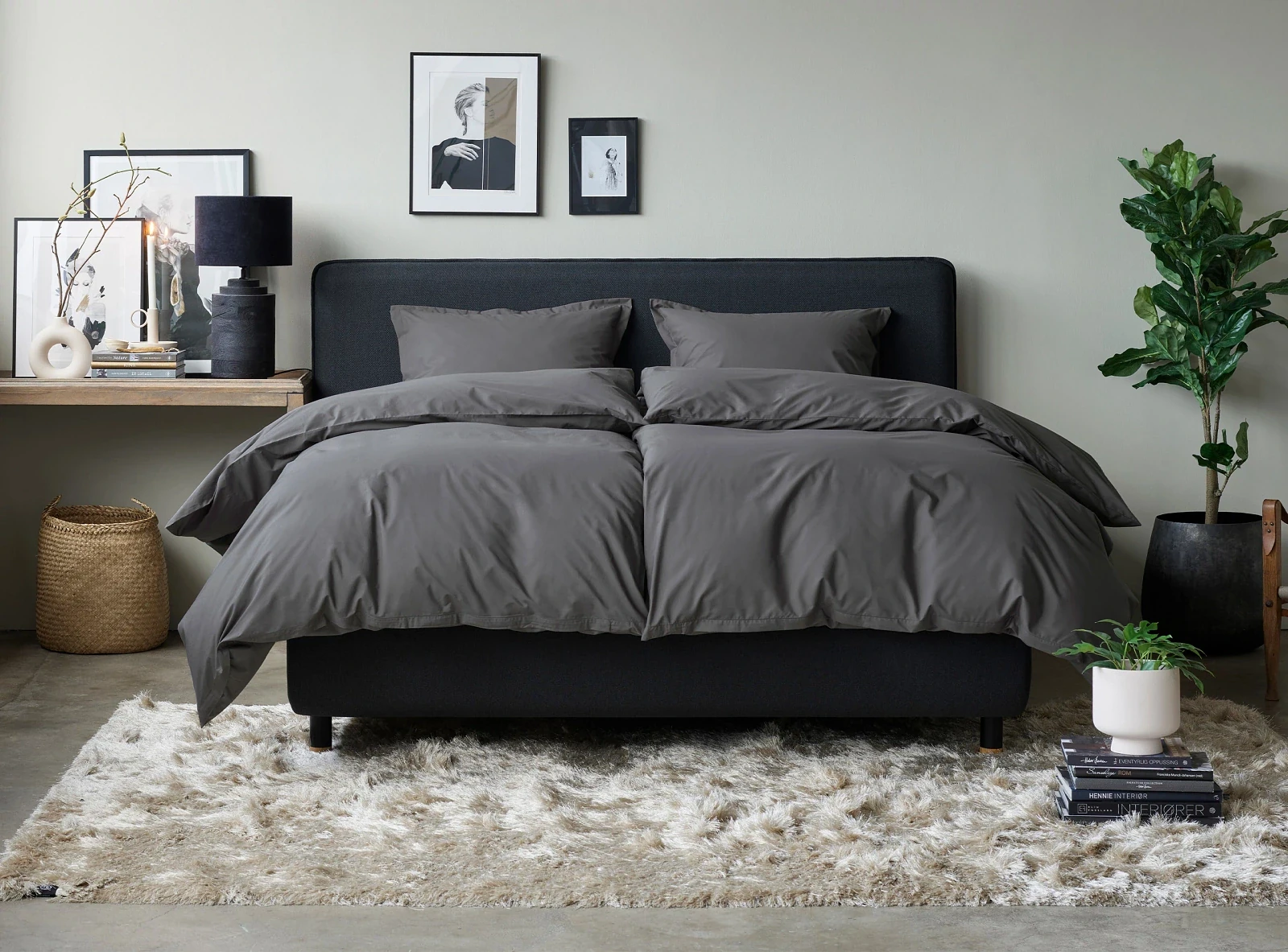 Housse de couette en coton égyptien Home by TEMPUR