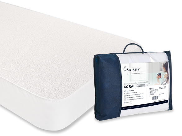 Protège-matelas Moshy Coral