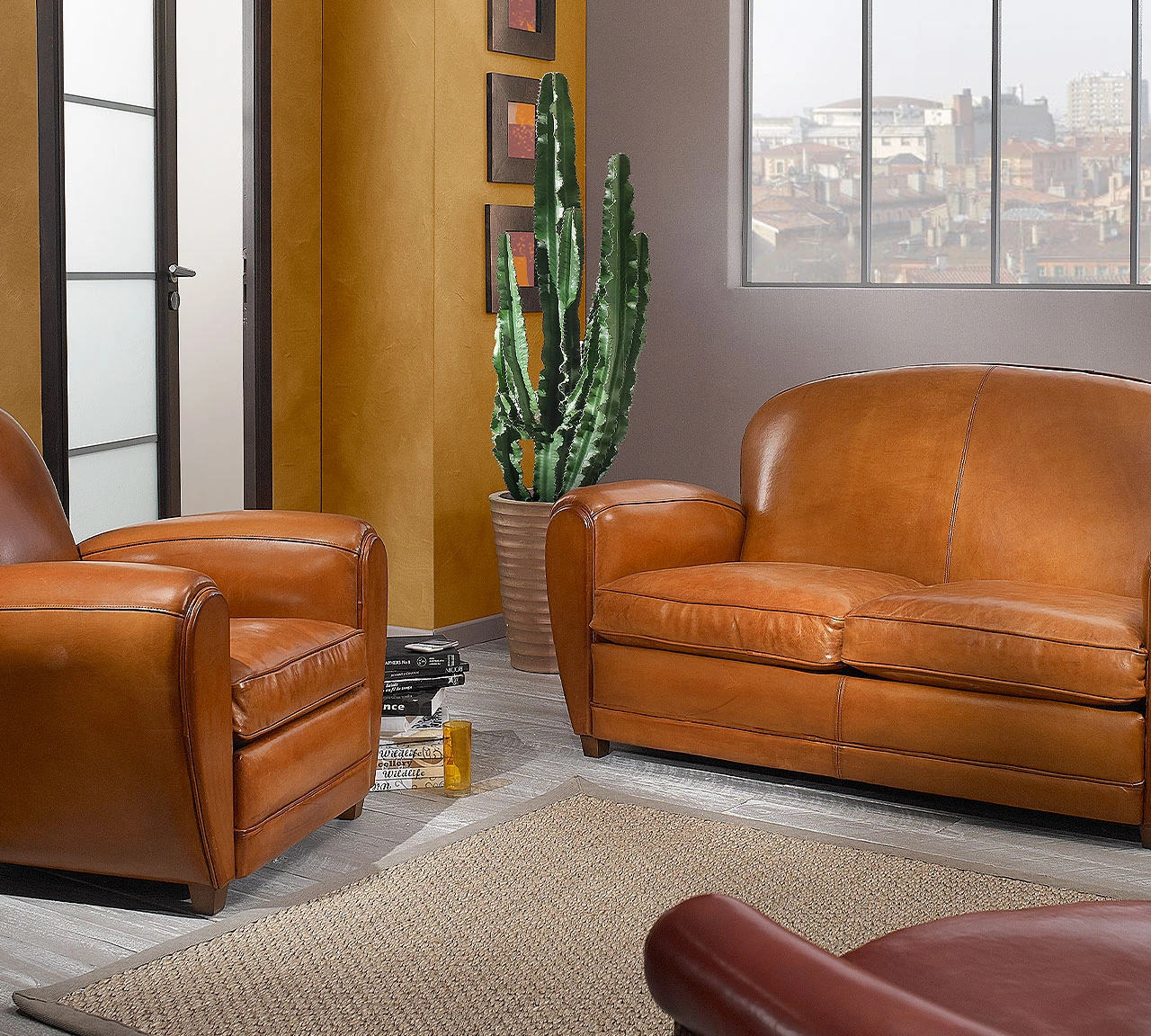 Cambridge - Canapé & fauteuil club