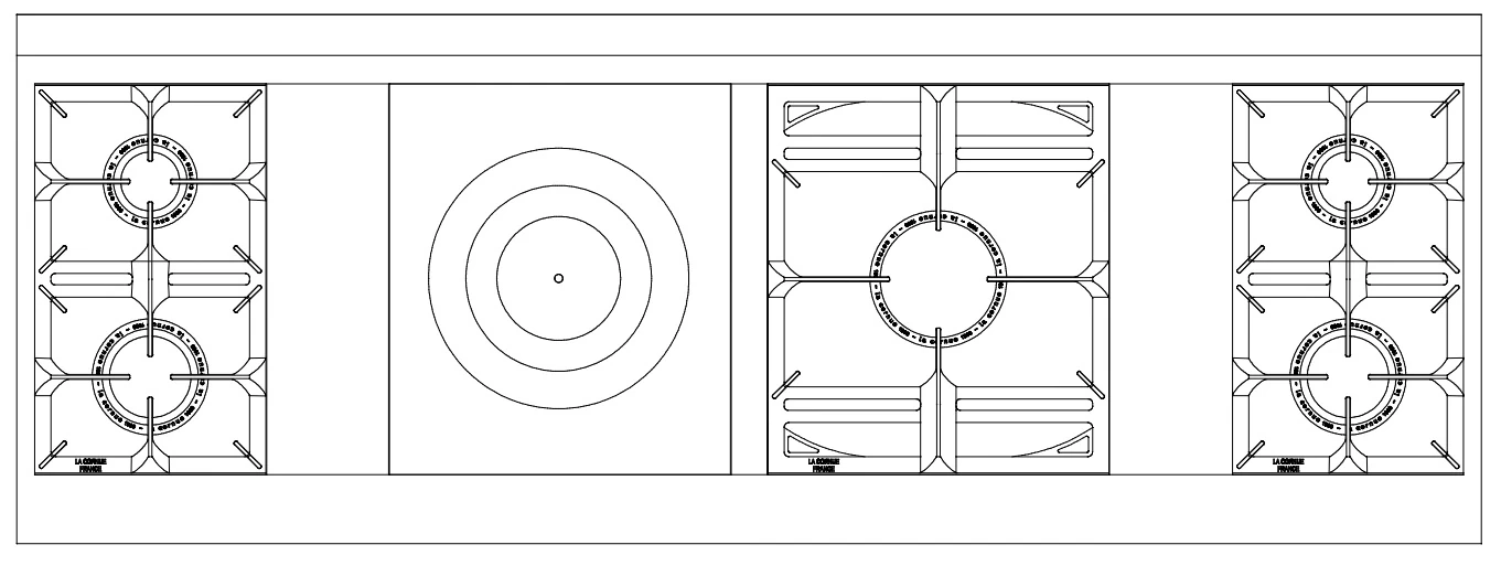 Piano La Cornue Château Suprême — Collaboration Ferris Rafauli · Table 180 N1