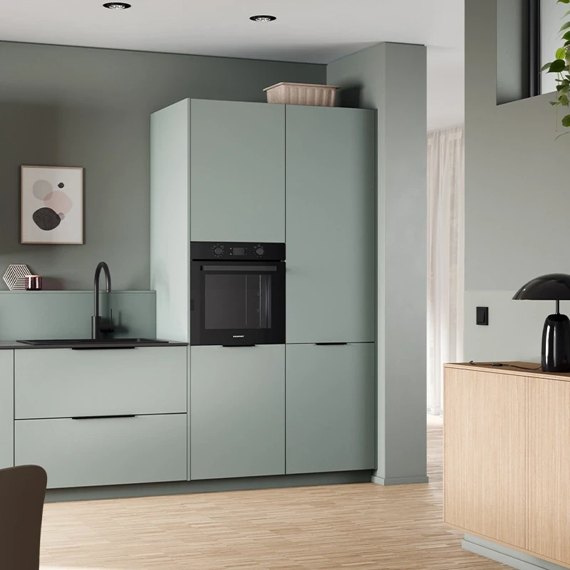 SCALA EUCALYPTUS - Cuisine minimaliste vert eucalyptus