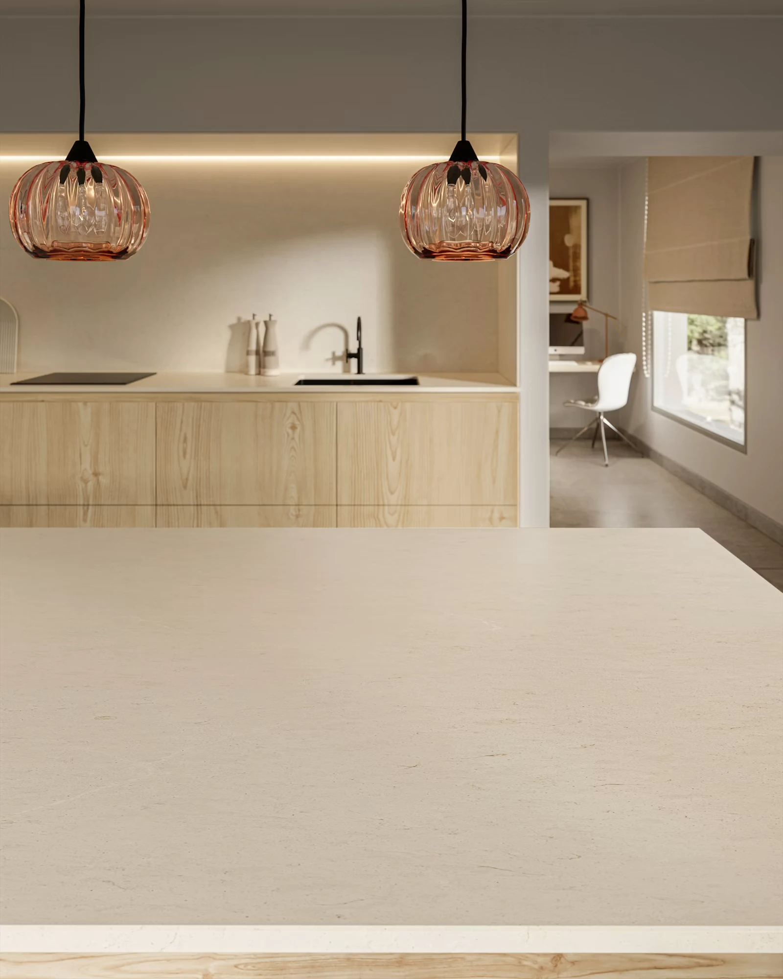 Silestone Linen Cream