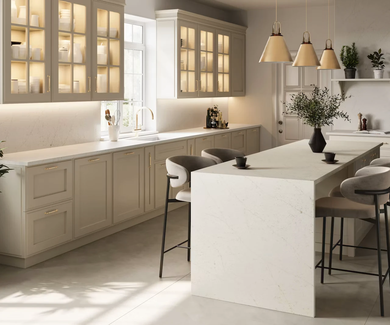 Silestone Persian White
