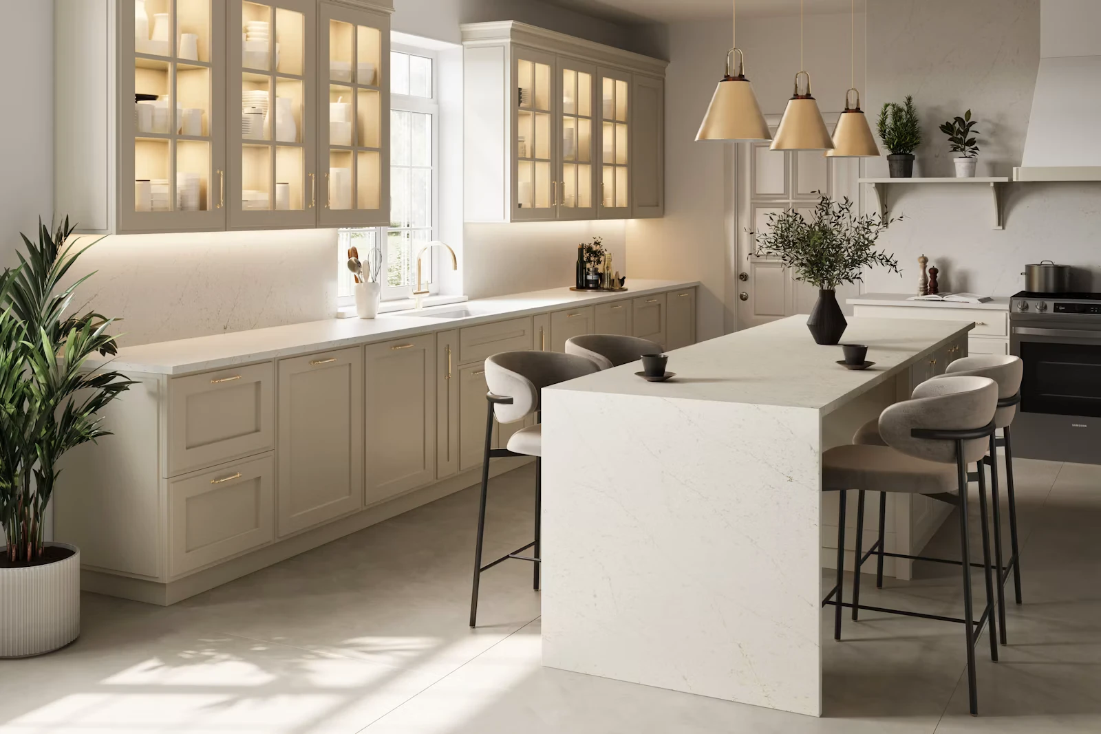 Silestone Persian White · Finition Poli