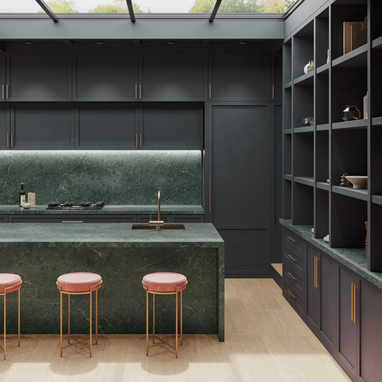 Silestone Jardin Emerald