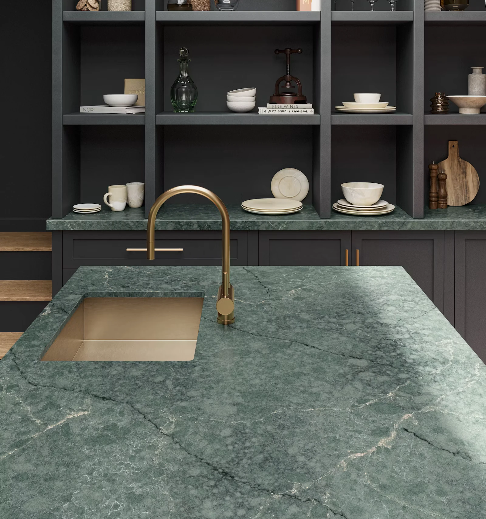 Silestone Jardin Emerald