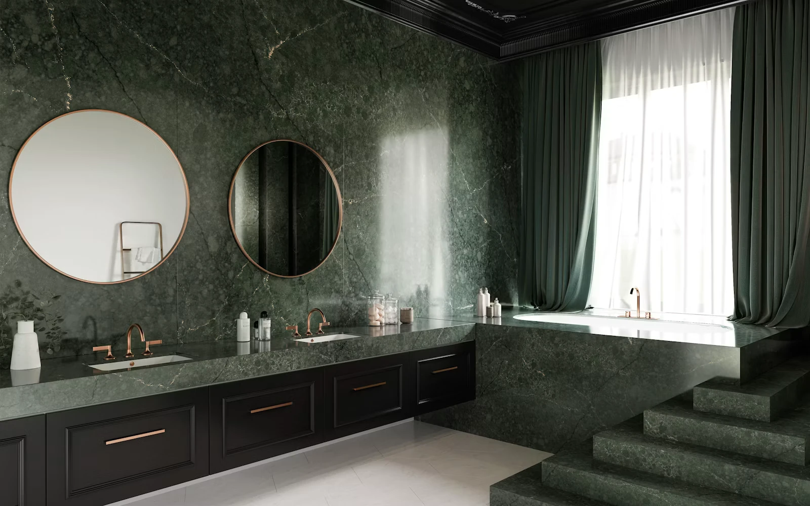Silestone Jardin Emerald
