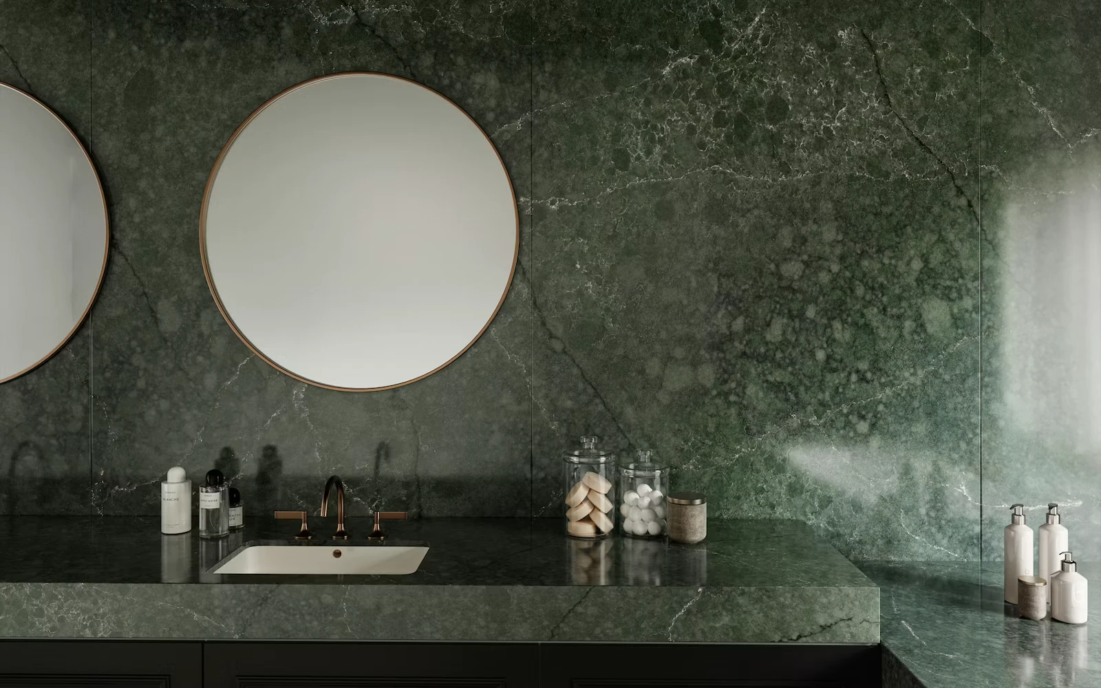 Silestone Jardin Emerald