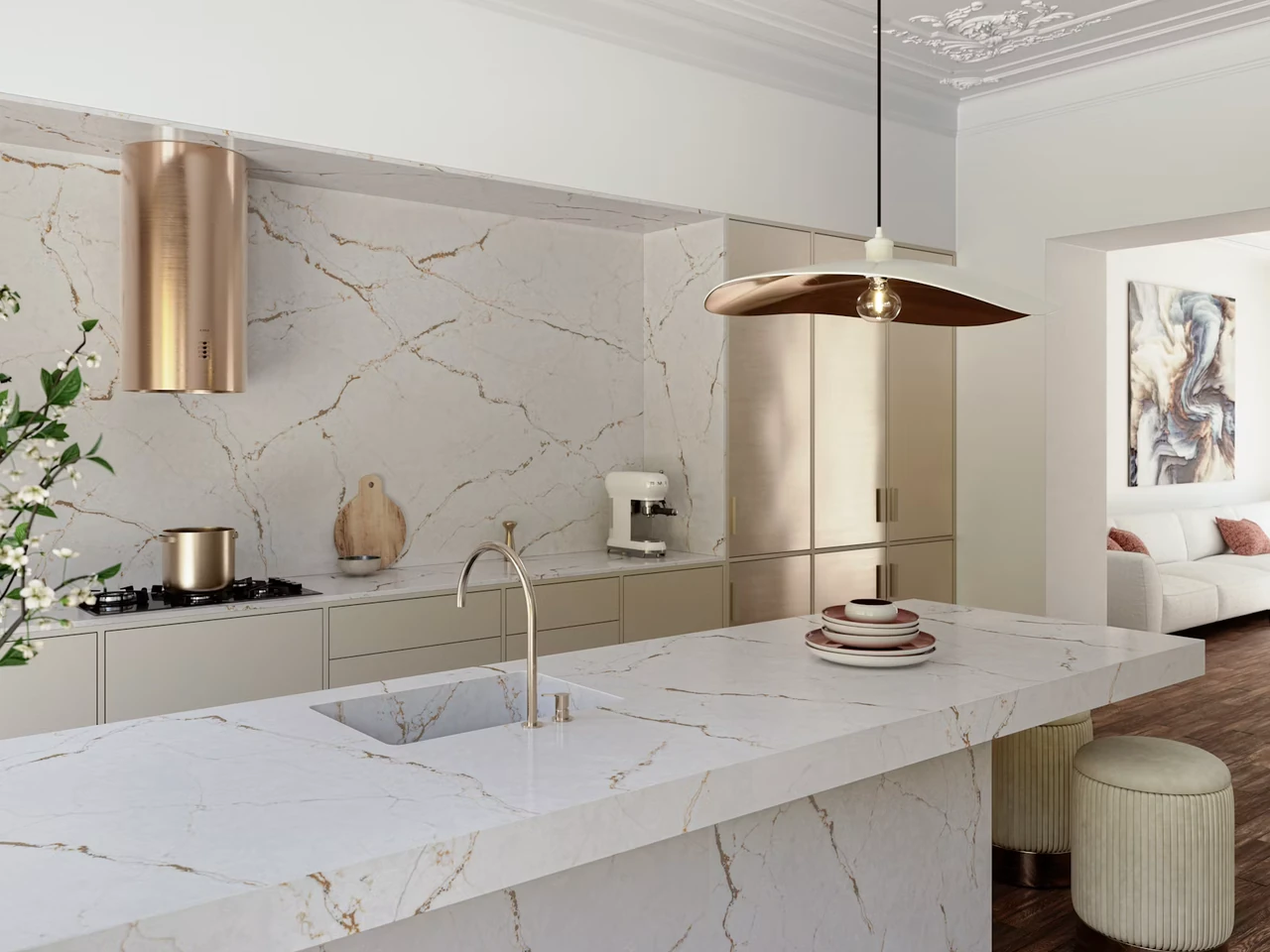 Silestone Versailles Ivory
