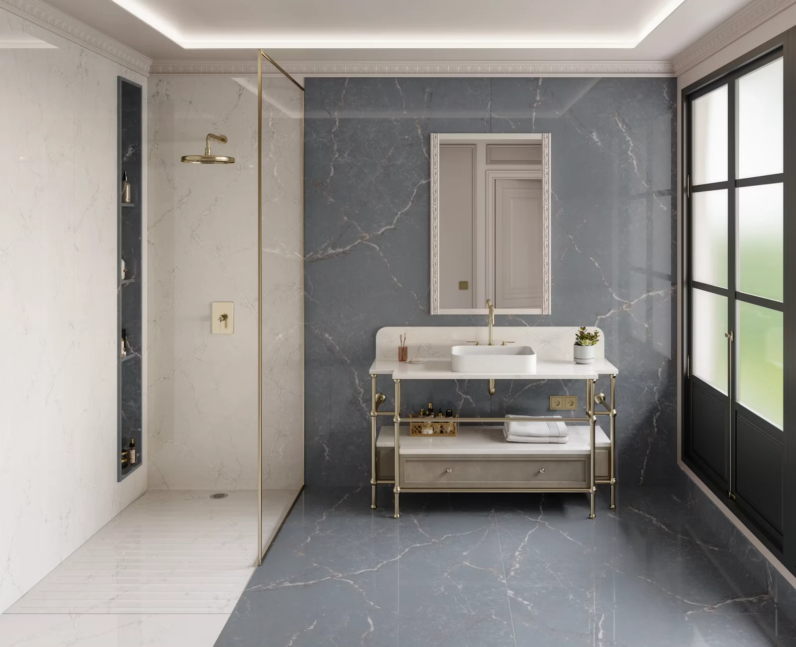 Silestone Parisien Bleu