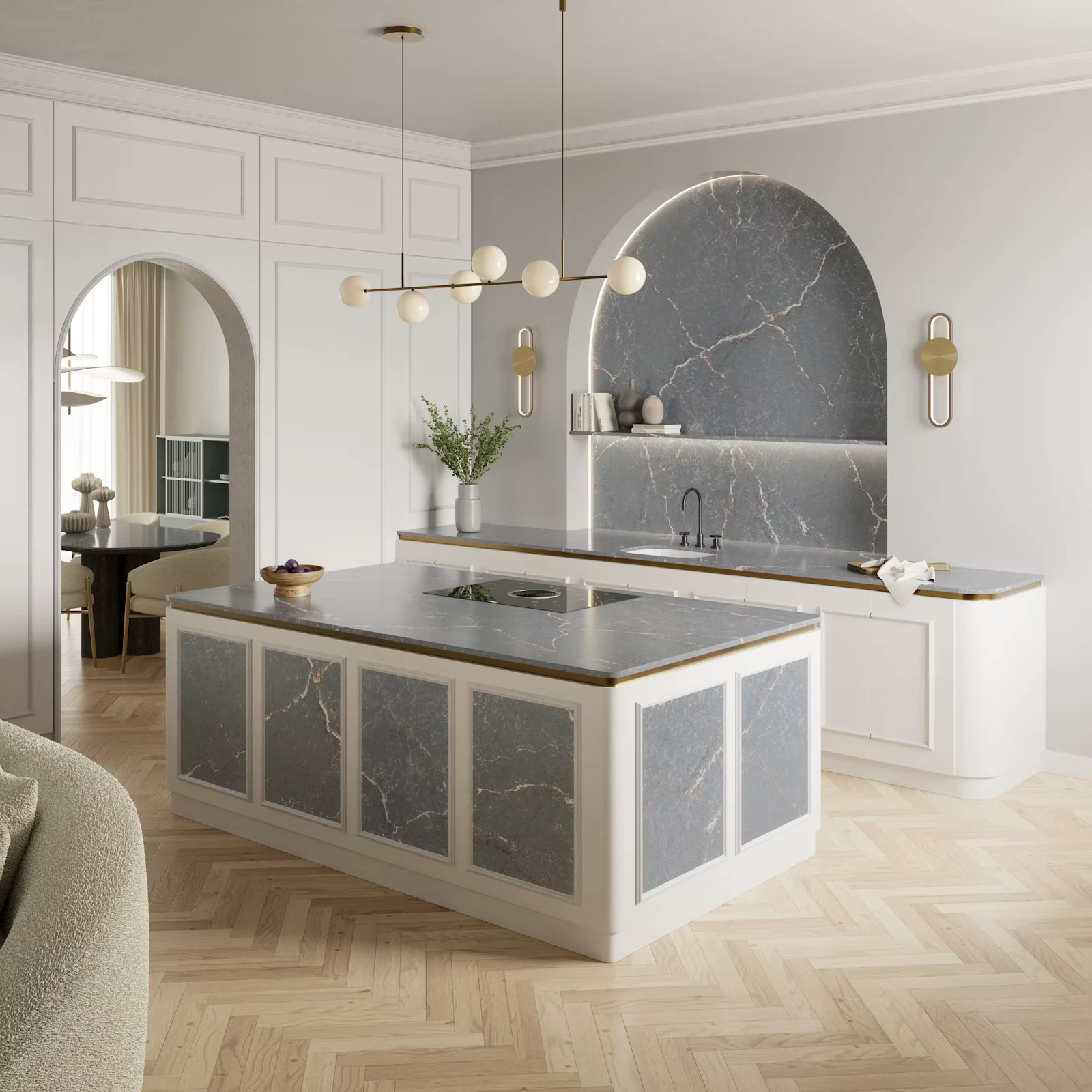 Silestone Parisien Bleu