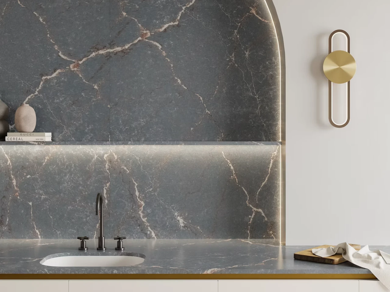Silestone Parisien Bleu