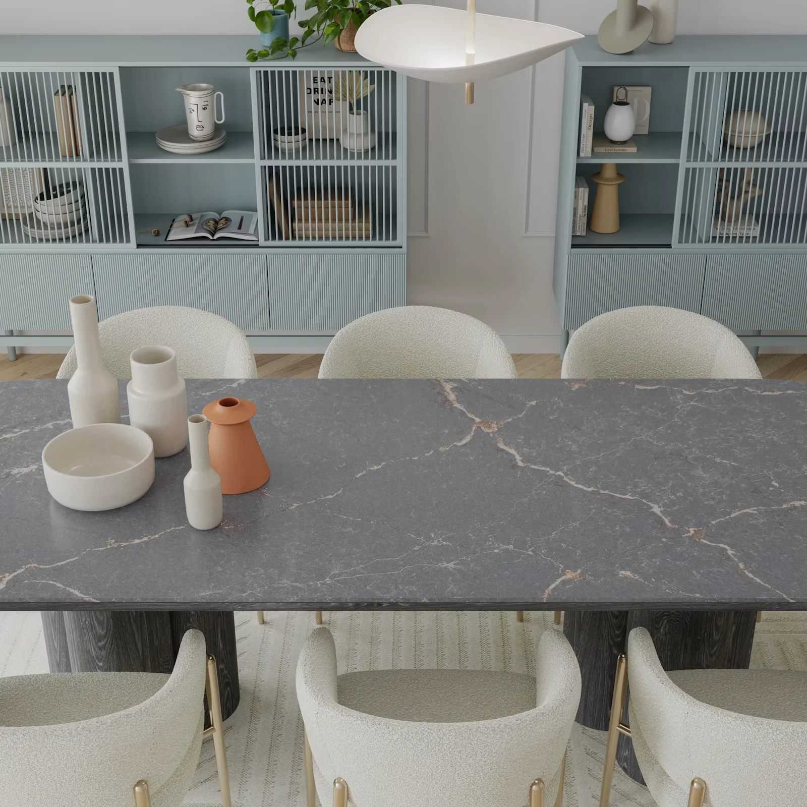 Silestone Parisien Bleu