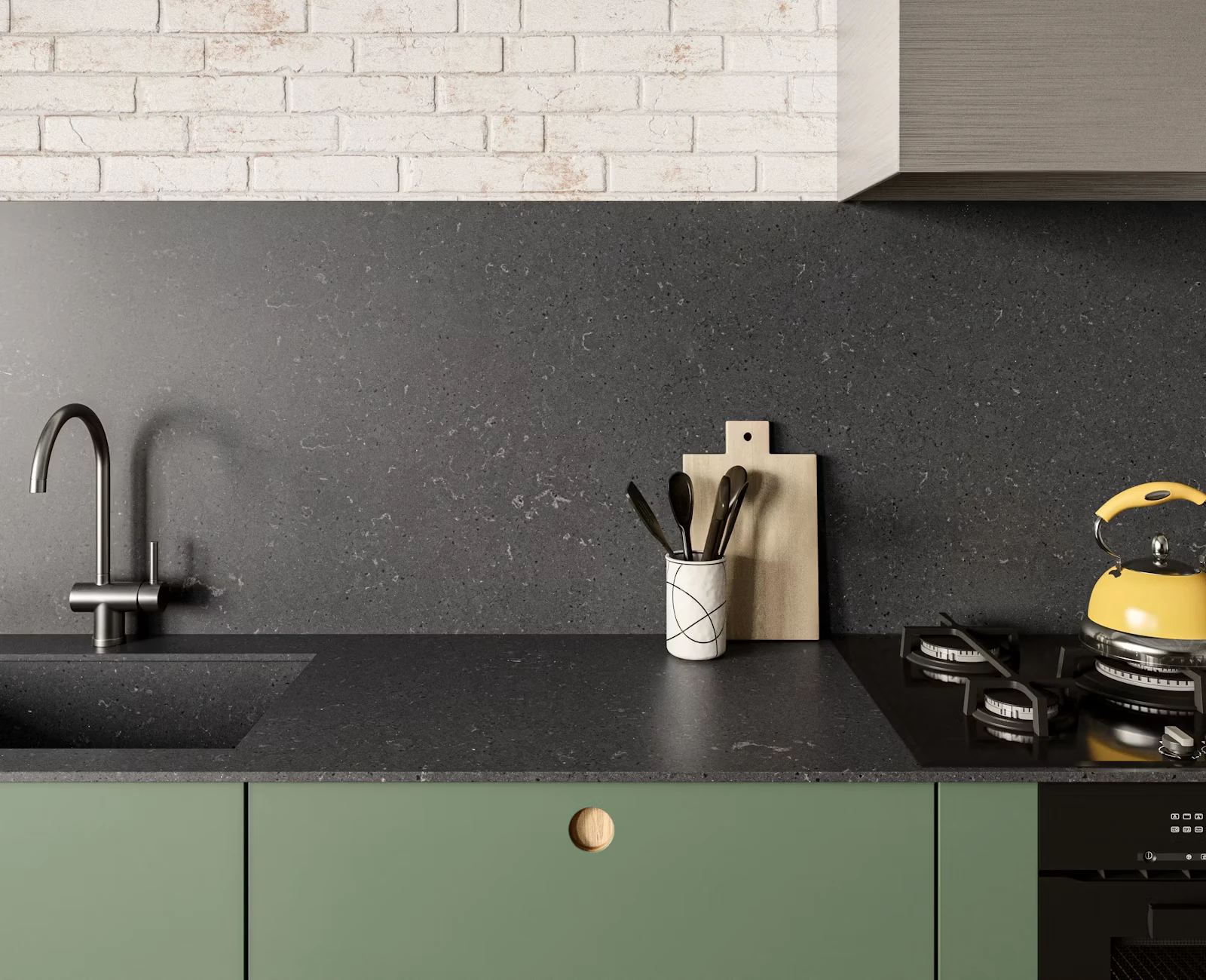 Silestone Cinder Craze · Finition Suede