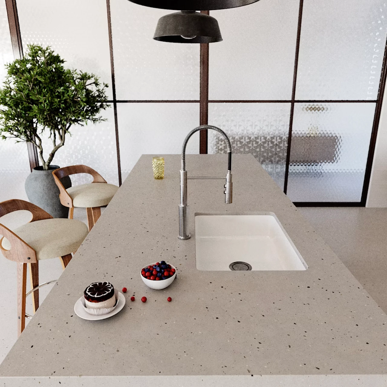 Silestone Concrete Pulse