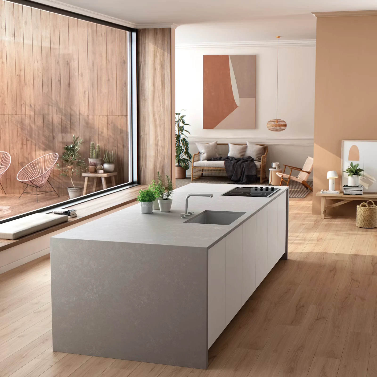 Silestone Poblenou · Finition Suede